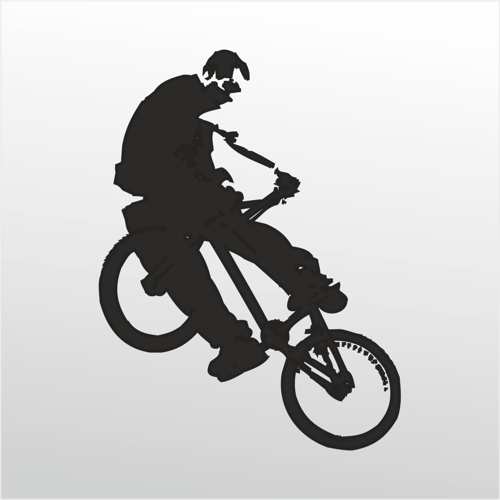 Folyo Sticker Bisiklet 50cm Uzunluk