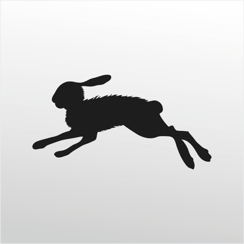 Folyo Sticker Çöl Tavşanı 50cm Uzunluk