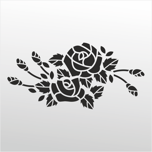 Folyo Sticker Gül 70cm Uzunluk