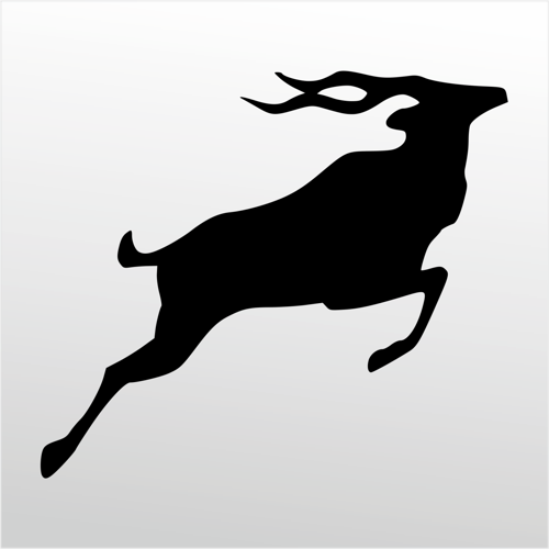 Folyo Sticker Geyik 130cm Uzunluk