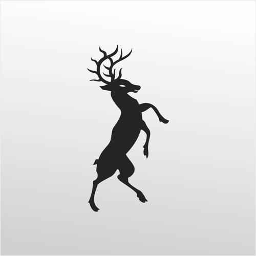 Folyo Sticker Geyik 40cm Uzunluk