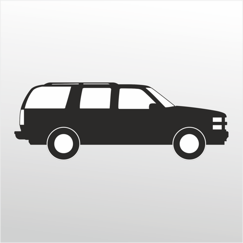 Folyo Sticker Jeep 130cm Uzunluk