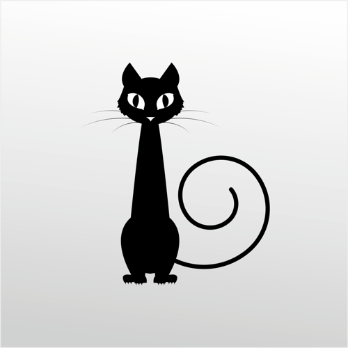 Folyo Sticker Kedi 90 cm uzunluk