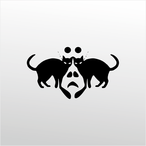 Folyo Sticker Kediler 60cm Uzunluk