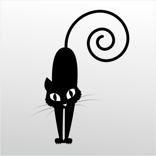 Folyo Sticker Kedi 30cm Uzunluk