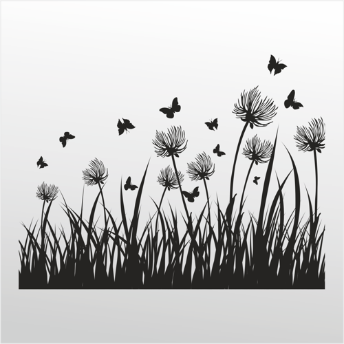 Folyo Sticker Kelebek 60cm Uzunluk