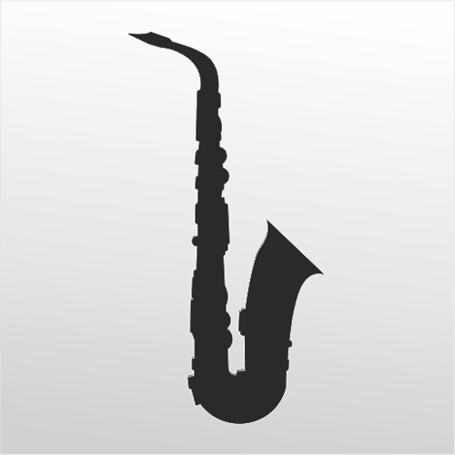 Folyo Sticker Klarnet 60cm Uzunluk