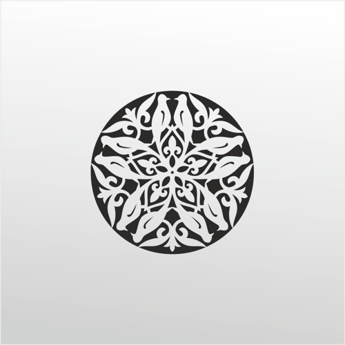 Folyo Sticker Kuş Deseni 20cm uzunluk