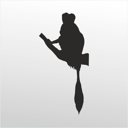 Folyo Sticker Maymun 80cm Uzunluk