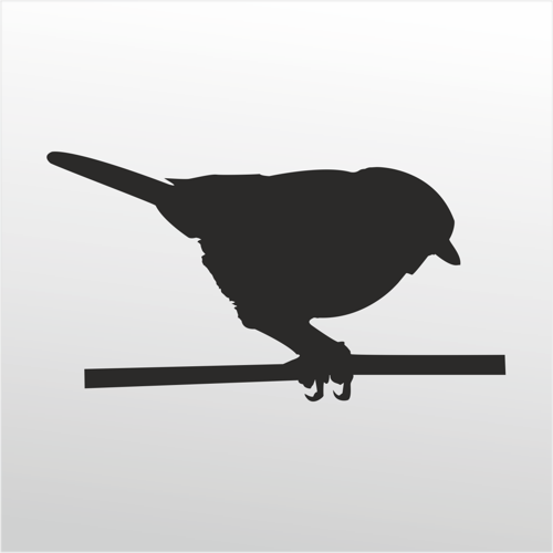 Folyo Sticker Serçe 100cm Uzunluk