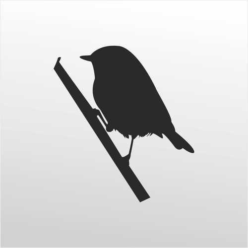 Folyo Sticker Serçe 70cm Uzunluk