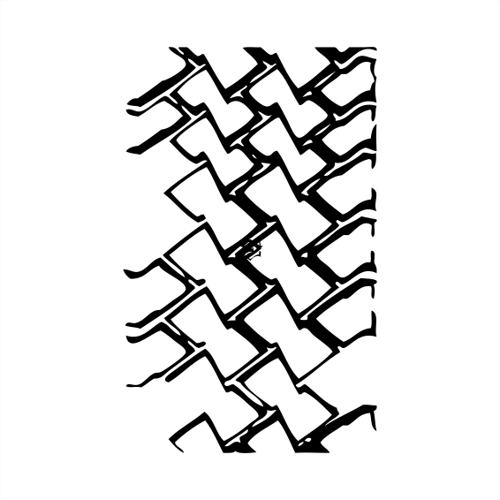 OTO LASTİK İZİ FOLYO STİCKER 130cm Uzunluk