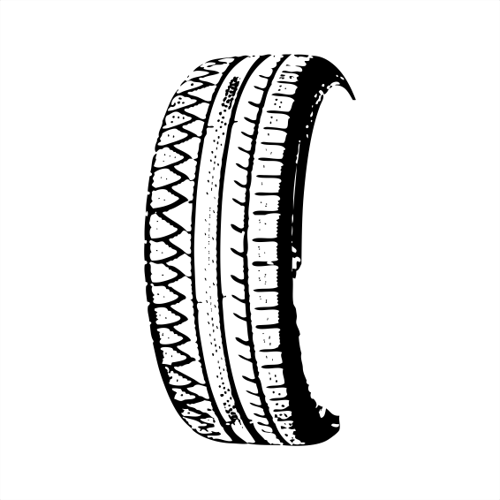 OTO LASTİK İZİ FOLYO STİCKER 200cm Uzunluk