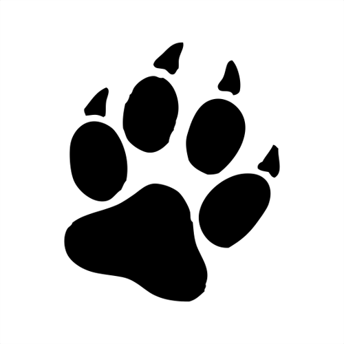 PATİ İZİ FOLYO STİCKER 90 cm uzunluk