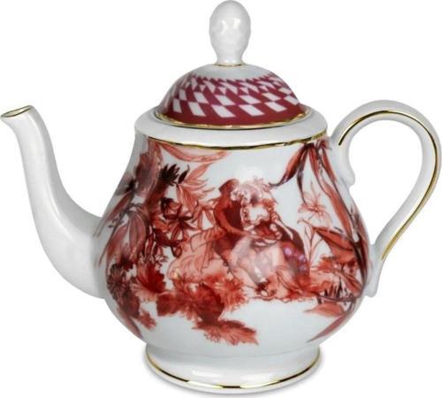 Le Rouge Teapot Porselen 14x19,5 cm