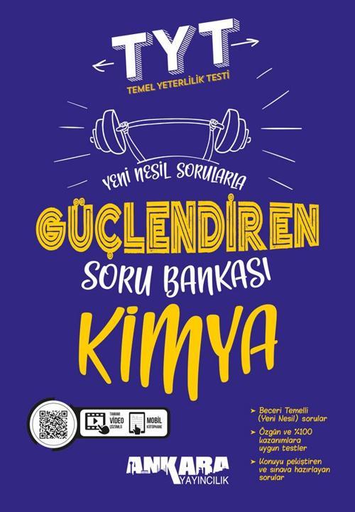 Ankara 2025 Tyt Kimya Güçlendiren Soru Bankası