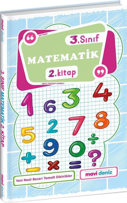 Mavi Deniz 3. Sınıf Matematik 2. Kitap 2023
