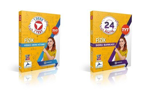 Paraf Z Takım 2025 Tyt Fizik Fizikfinito Video Ders Kitabı + Soru Bankası Seti 2 Kitap