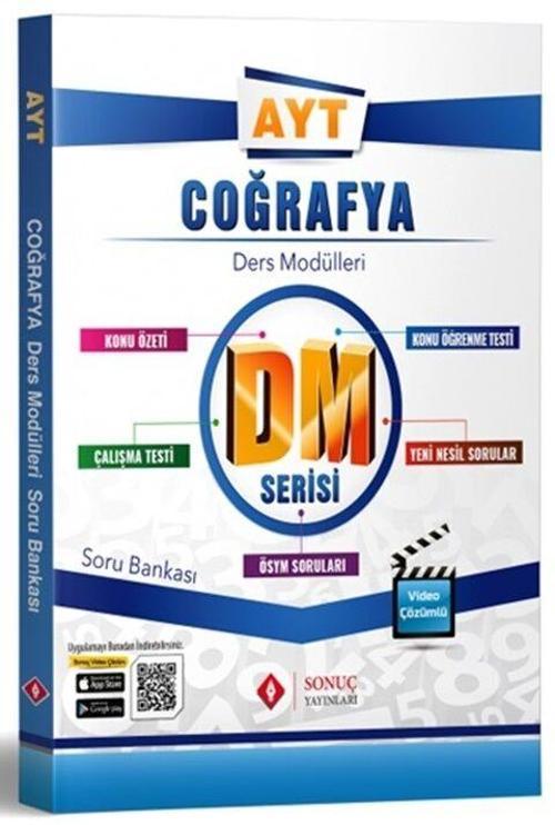 Sonuç Yayınları Ayt Coğrafya Dm Serisi Soru Bankası