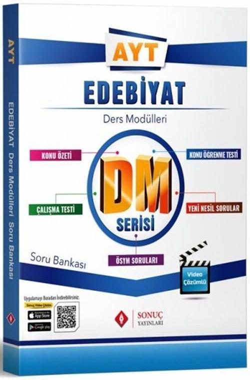 Sonuç Yayınları Ayt Edebiyat Dm Serisi Soru Bankası