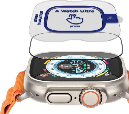 Apple Watch Ultra ve Ultra 2 Uyumlu 49mm Corning Gorilla Cam Ekran Koruyucu