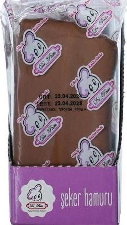 Kahverengi Şeker Hamuru 200 gr