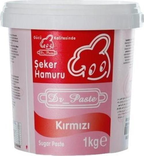 Kırmızı Şeker Hamuru 1 kg