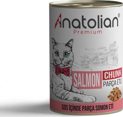Adult Salmon Somonlu Yetişkin Kedi Konservesi 400 gr x 12 Adet