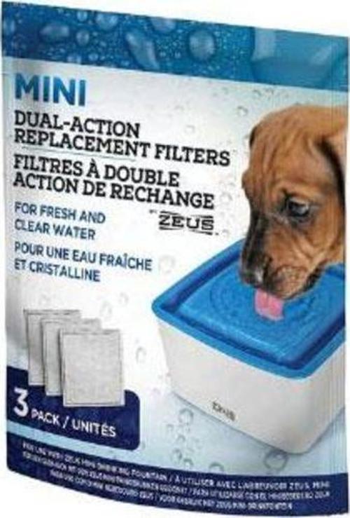 Mini Otomatik Köpek Su Kabı Yedek Filtresi 3'lü