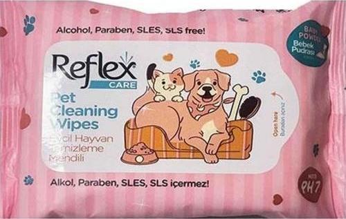 Kedi ve Köpekler İçin Çok Amaçlı Hijyenik Temizleme Mendili 10'lu