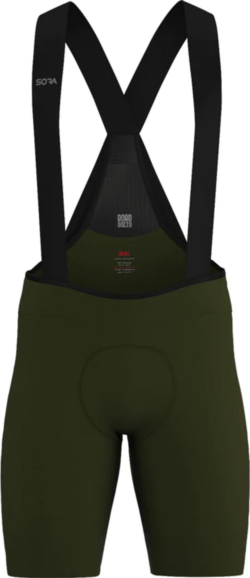 Haki Road Racer Askılı Bisiklet Taytı STD-3XL
