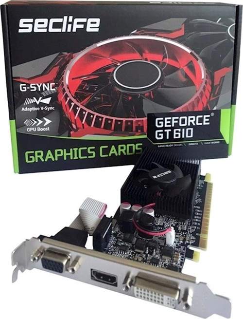 GT610 2GB DDR3 64bit HDMI DVI PCIe 16X v2.0