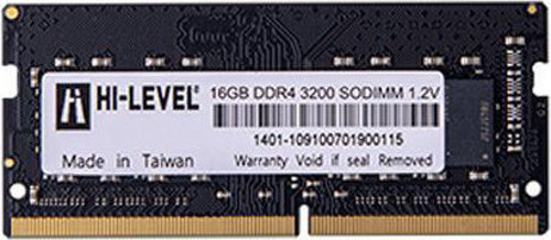 HI-LEVEL NTB 16GB 3200MHz DDR4 HLV-SOPC25600D4/16G