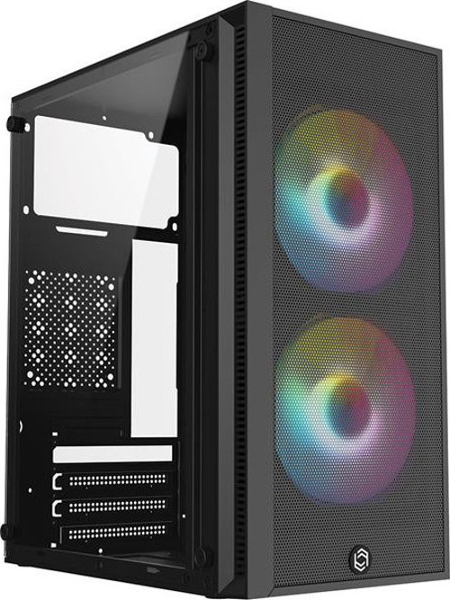 FRISBY FC-8970G 300W USB3.0 2x12CM RGB FAN SIYAH mATX KASA
