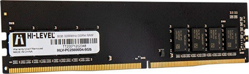 HI-LEVEL 8GB DDR4 3200MHZ PC RAM VALUE HLV-PC25600D4-8G