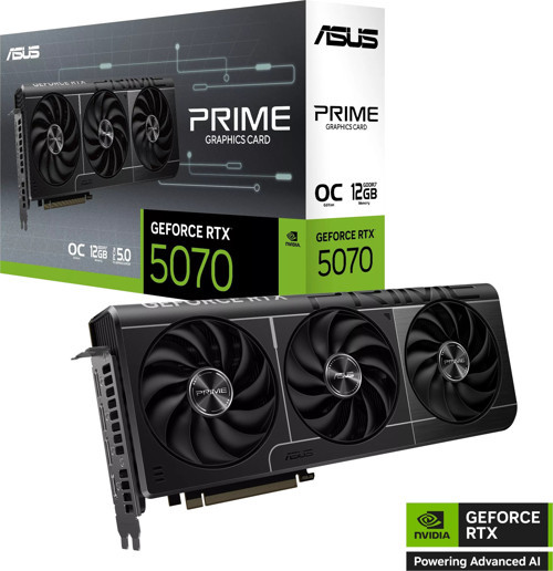 12GB PRIME RTX5070-O12G GDDR7 192bit HDMI DP PCIe 5.0