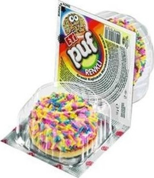 Puf Renkli 18 Gr. (24'lü)