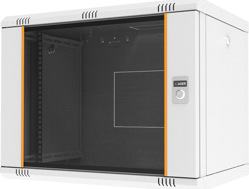 12U 600x600mm Duvar Tipi Beyaz Kabinet Agena Base AG-AB12U6060B1-A0BB-A-M1