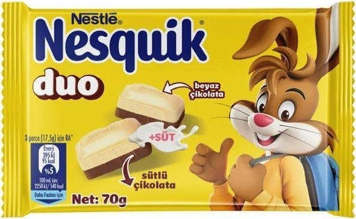 Nesquik Kare Çikolata 70 Gr.