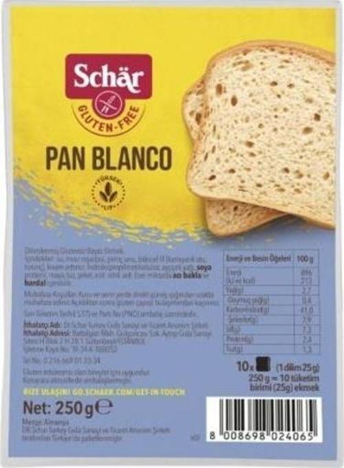 Glutensiz Ekmek 250 Gr.