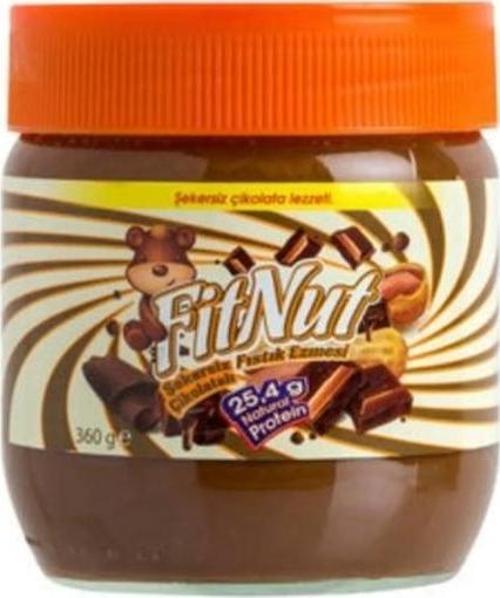 Glutensiz Çikolatalı Fıstık Ezmesi 360 Gr. (24'lü)