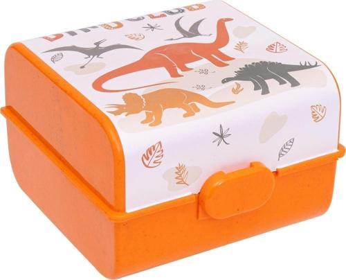 Dino Club Desen Beslenme Kutusu Dinazorlu Beslenme Kabı Çatal Kaşıklı