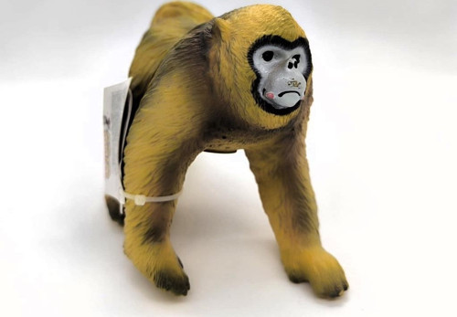 Goril Figürü 19 cm. Vahşi Hayvanlar Serisi Yumuşak Soft Goril