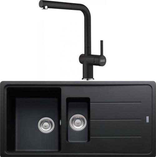 Basis BFG 651 Nero Granit Eviye-Active Plus Doccia 2.0 Batarya Seti