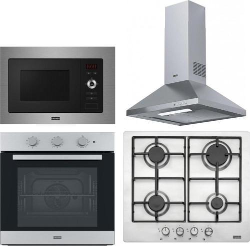 Inox Ankastre Set (FDL 6165 XS-FSL 82 H XS-FHNL 604 4G XS E-FSL 20 MW XS)