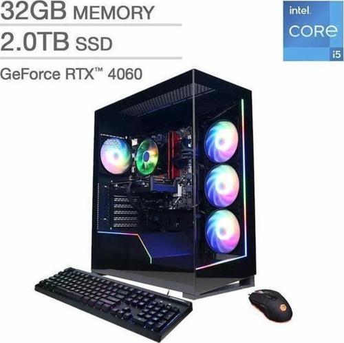 CyberPowerPC Gamer Xtreme Oyuncu Bilgisayarı GXi2000CSTV2 Intel Core i5 14400F 32GB 2TB Nvidia GeForce RTX 4060 (8GB)