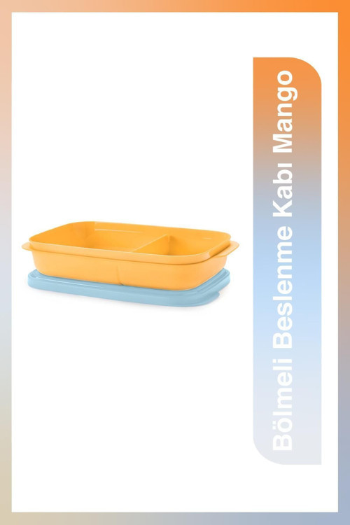 Bölmeli Beslenme Kabı Mango