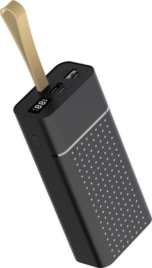 B-33 Hızlı Şarj Özellikli Askılı Led Göstergeli Taşınabilir Powerbank 30000Mah