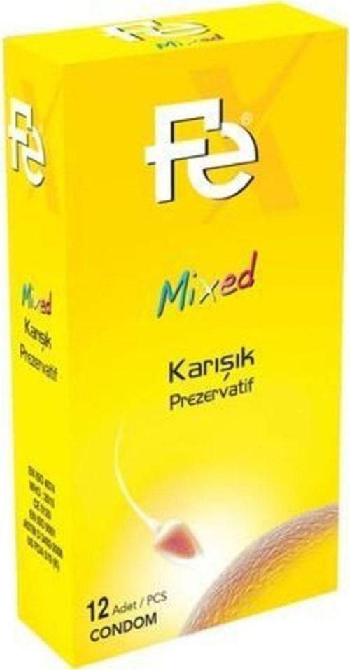 Mixed Kondom Karışık Prezervatif 12'Li 1 Paket