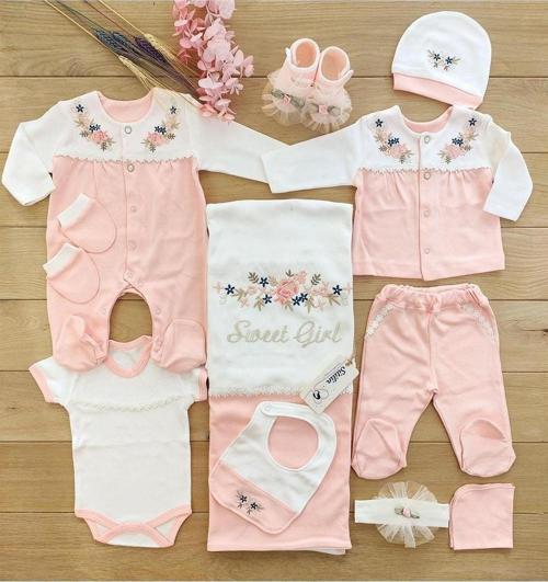 Kız Bebek Pembe Hastane Çıkışı  10'lu STL4684